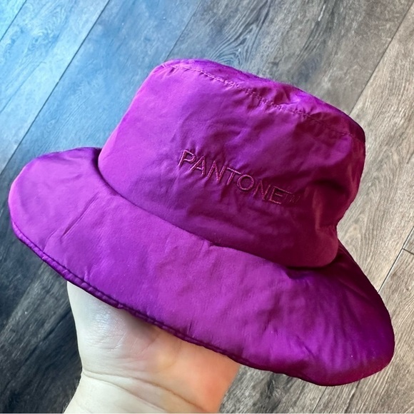 Pantone bucket hat one size magenta puffy - Picture 6 of 6